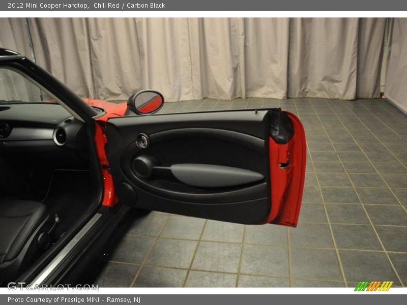 Chili Red / Carbon Black 2012 Mini Cooper Hardtop