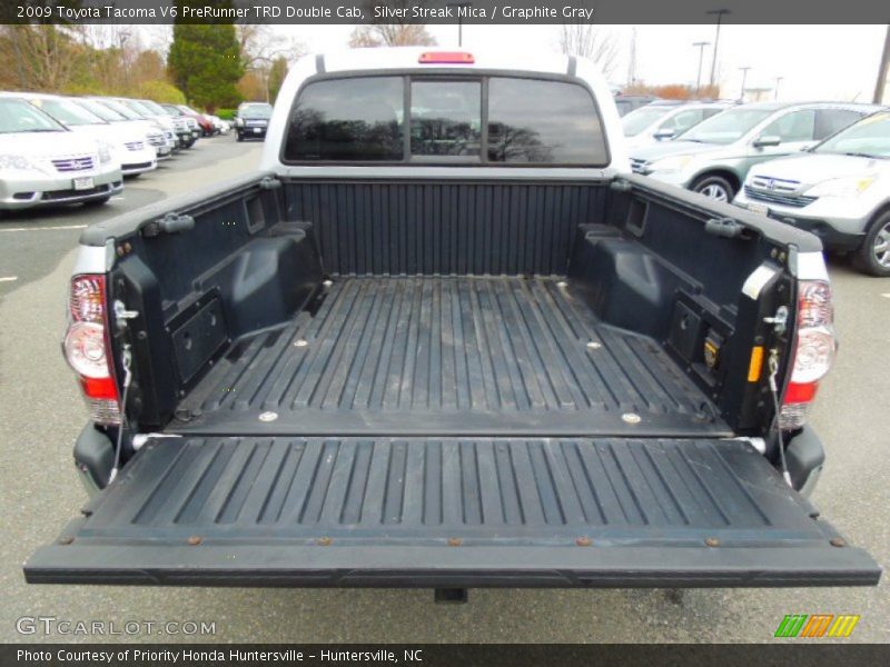 Silver Streak Mica / Graphite Gray 2009 Toyota Tacoma V6 PreRunner TRD Double Cab