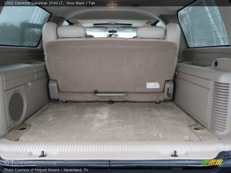 Onyx Black / Tan 2002 Chevrolet Suburban 1500 LT