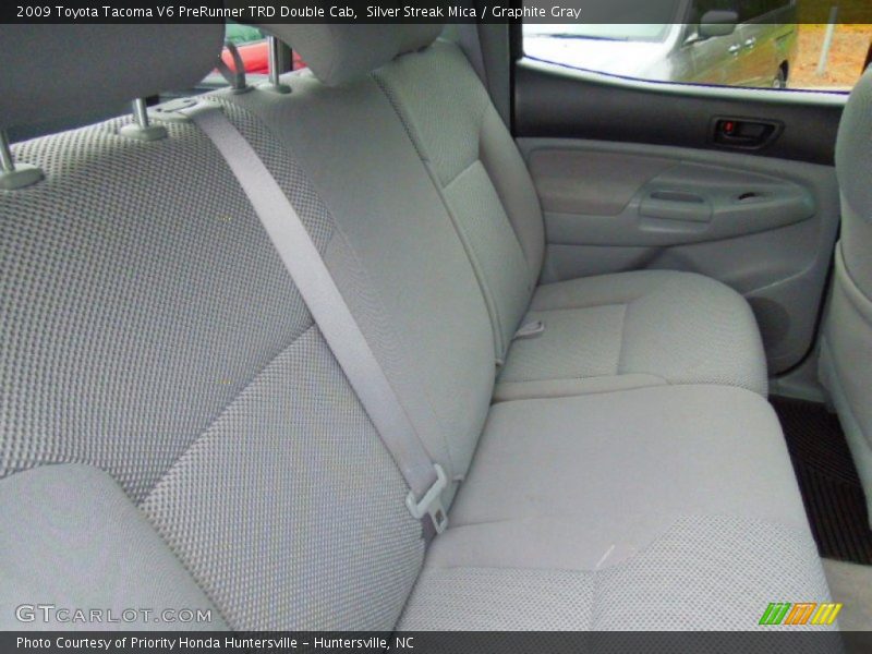 Silver Streak Mica / Graphite Gray 2009 Toyota Tacoma V6 PreRunner TRD Double Cab