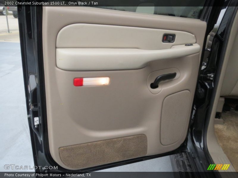 Onyx Black / Tan 2002 Chevrolet Suburban 1500 LT