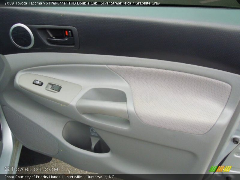 Silver Streak Mica / Graphite Gray 2009 Toyota Tacoma V6 PreRunner TRD Double Cab