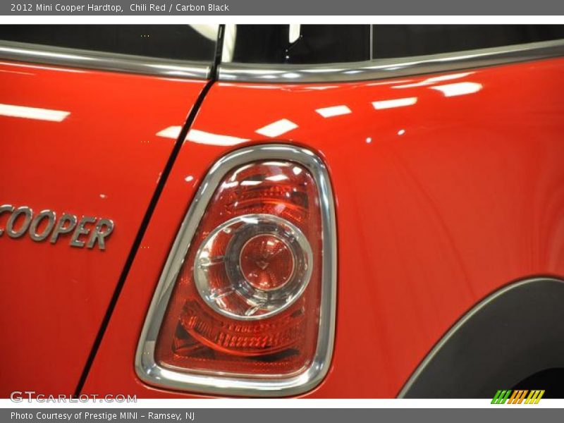 Chili Red / Carbon Black 2012 Mini Cooper Hardtop