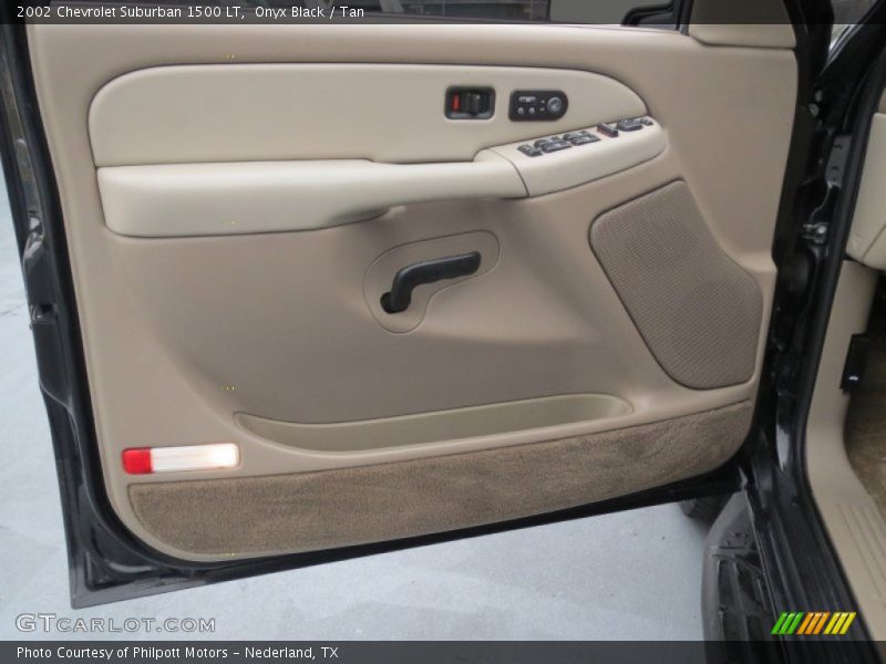 Onyx Black / Tan 2002 Chevrolet Suburban 1500 LT