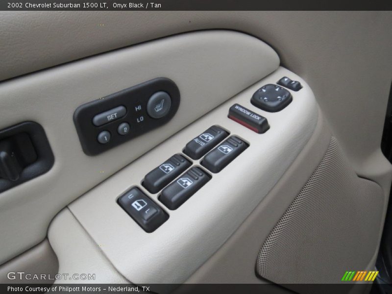 Onyx Black / Tan 2002 Chevrolet Suburban 1500 LT