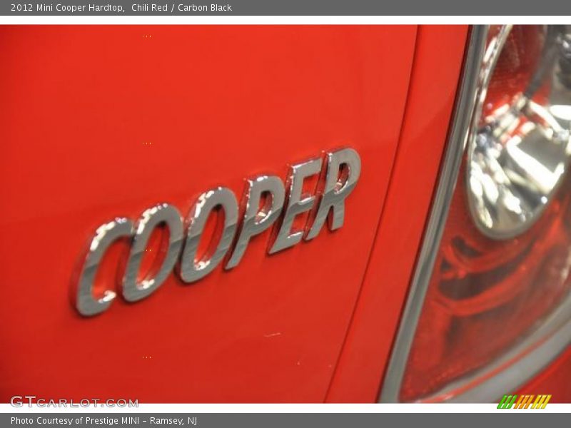 Chili Red / Carbon Black 2012 Mini Cooper Hardtop