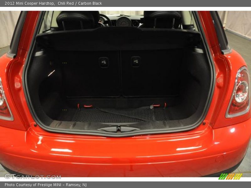 Chili Red / Carbon Black 2012 Mini Cooper Hardtop