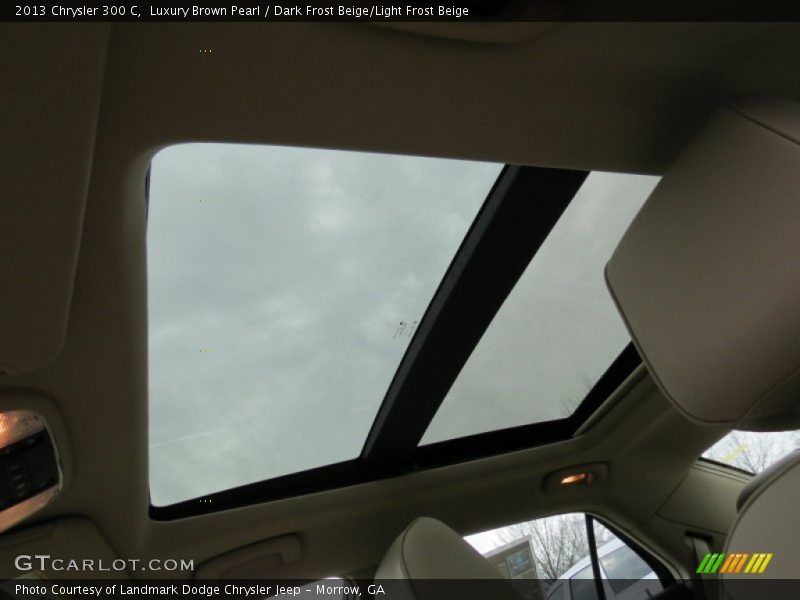 Luxury Brown Pearl / Dark Frost Beige/Light Frost Beige 2013 Chrysler 300 C