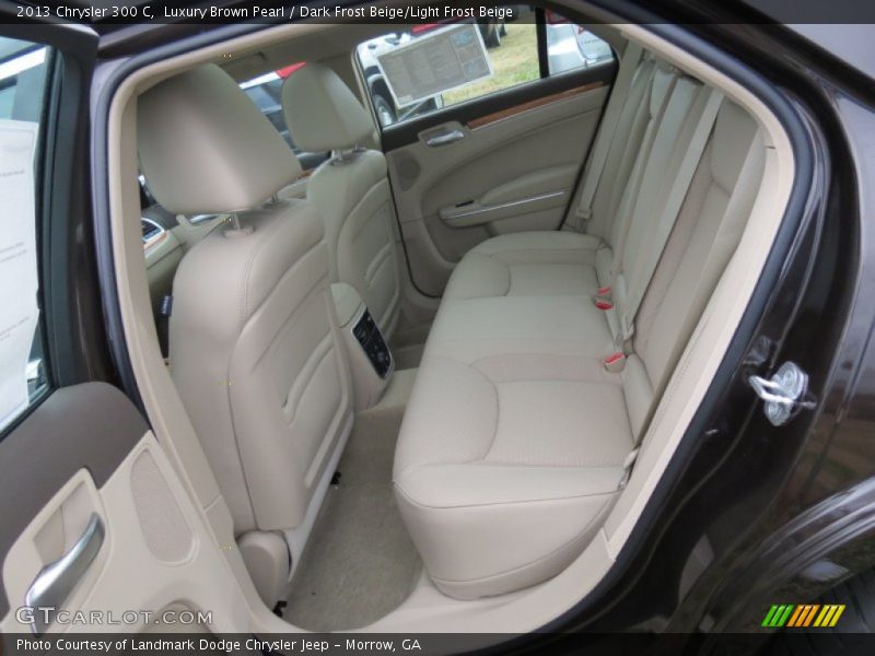 Luxury Brown Pearl / Dark Frost Beige/Light Frost Beige 2013 Chrysler 300 C