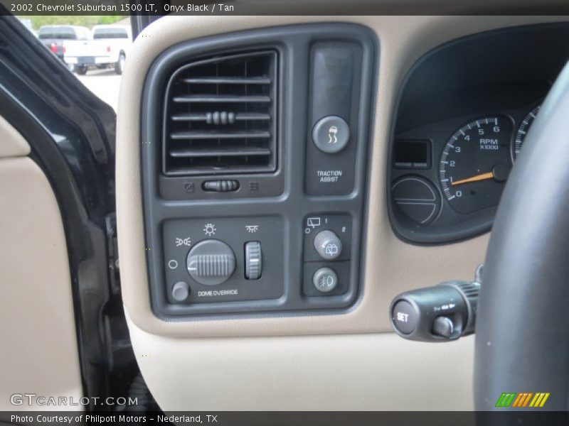 Onyx Black / Tan 2002 Chevrolet Suburban 1500 LT