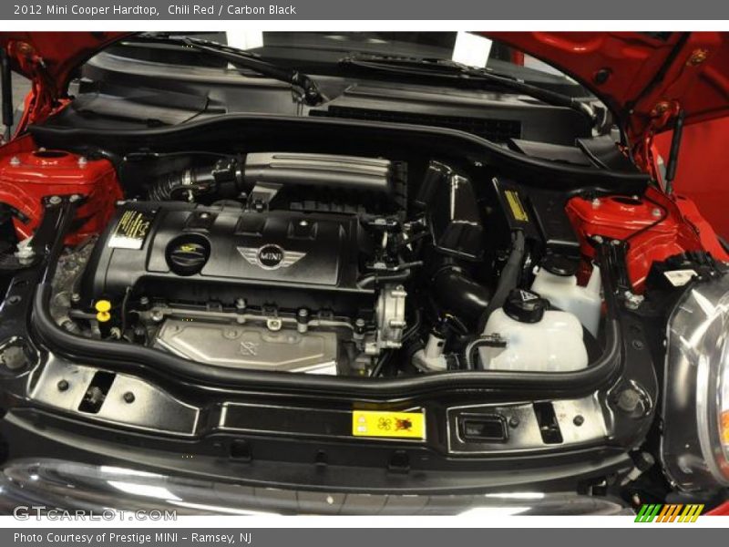 Chili Red / Carbon Black 2012 Mini Cooper Hardtop