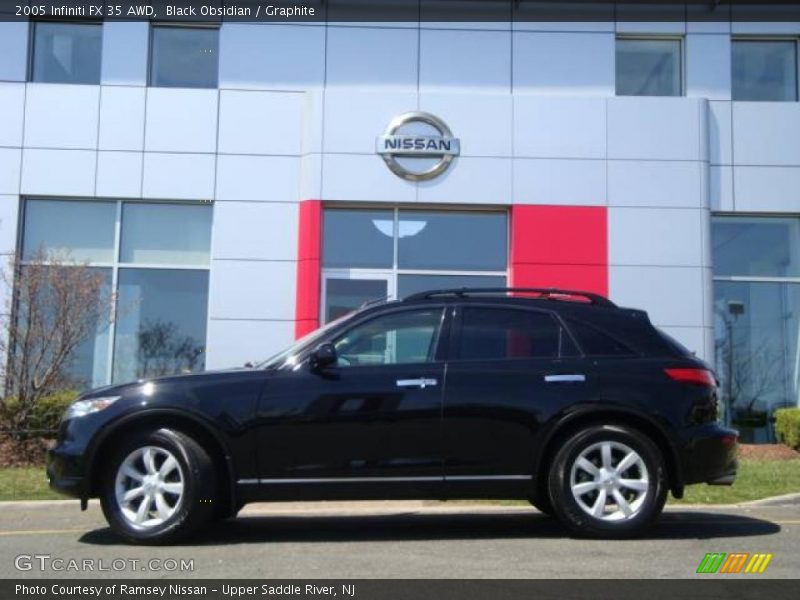 Black Obsidian / Graphite 2005 Infiniti FX 35 AWD