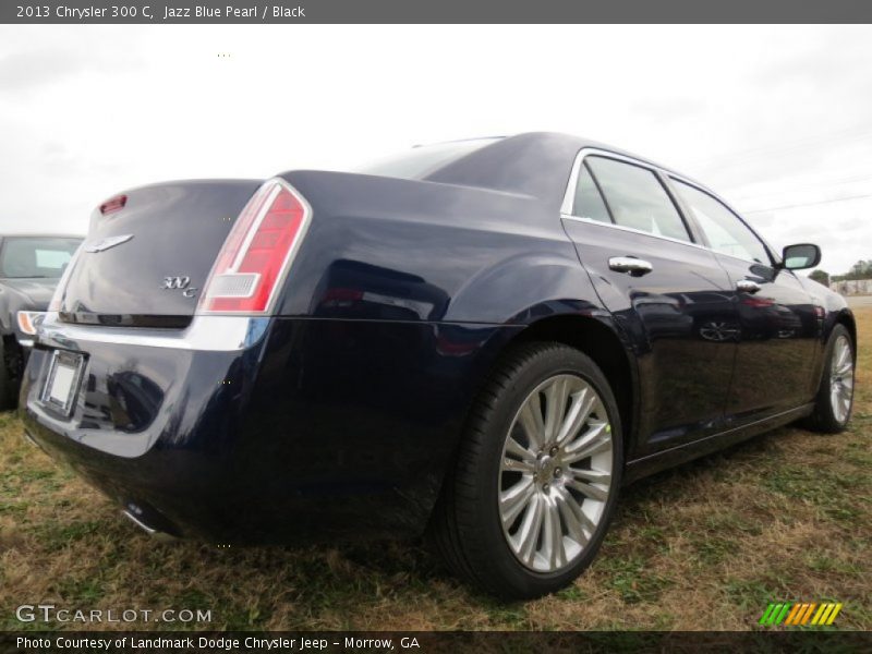 Jazz Blue Pearl / Black 2013 Chrysler 300 C