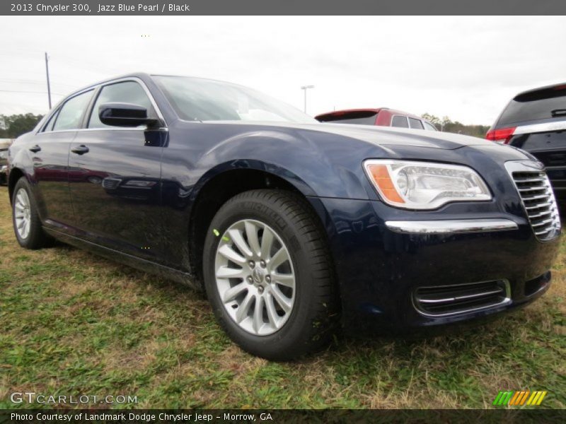 Jazz Blue Pearl / Black 2013 Chrysler 300