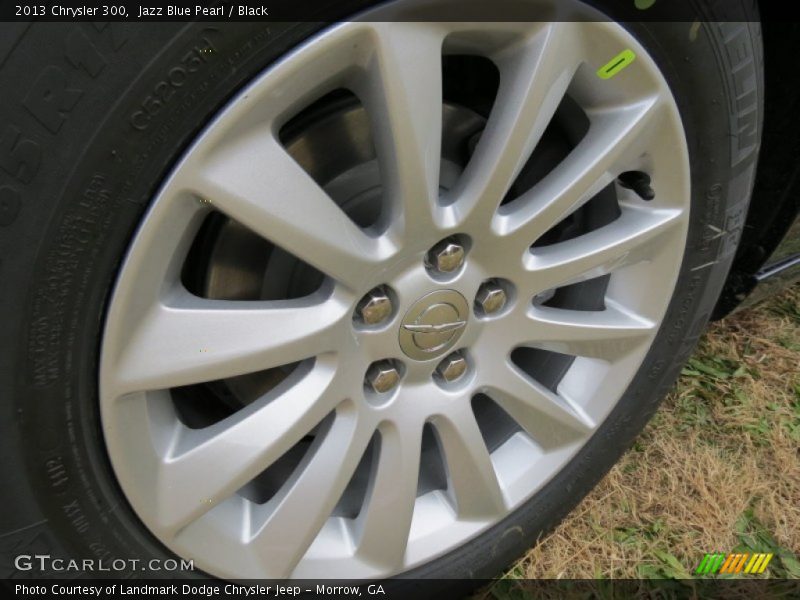 Jazz Blue Pearl / Black 2013 Chrysler 300