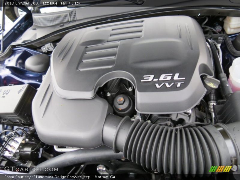 Jazz Blue Pearl / Black 2013 Chrysler 300