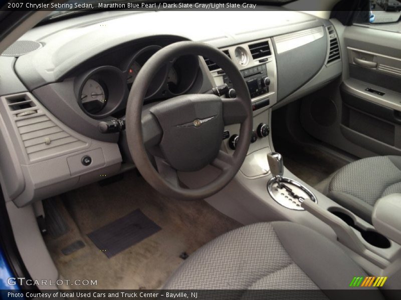 Dark Slate Gray/Light Slate Gray Interior - 2007 Sebring Sedan 