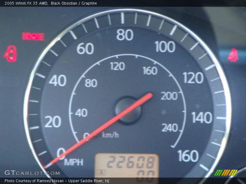 Black Obsidian / Graphite 2005 Infiniti FX 35 AWD
