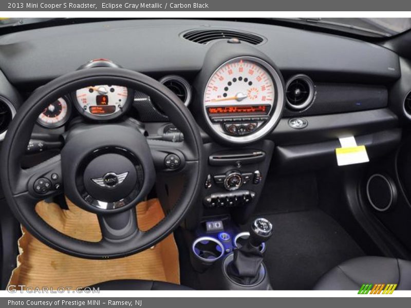 Eclipse Gray Metallic / Carbon Black 2013 Mini Cooper S Roadster
