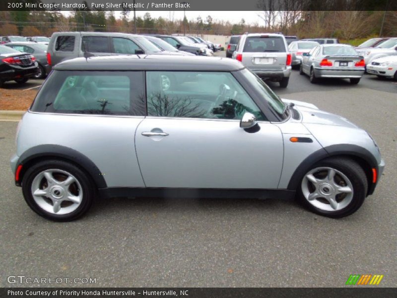 Pure Silver Metallic / Panther Black 2005 Mini Cooper Hardtop