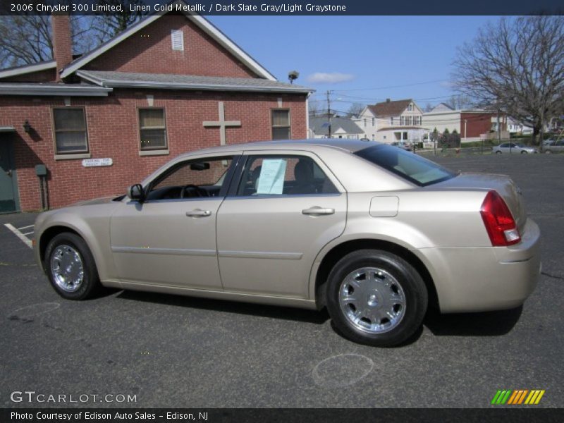 Linen Gold Metallic / Dark Slate Gray/Light Graystone 2006 Chrysler 300 Limited