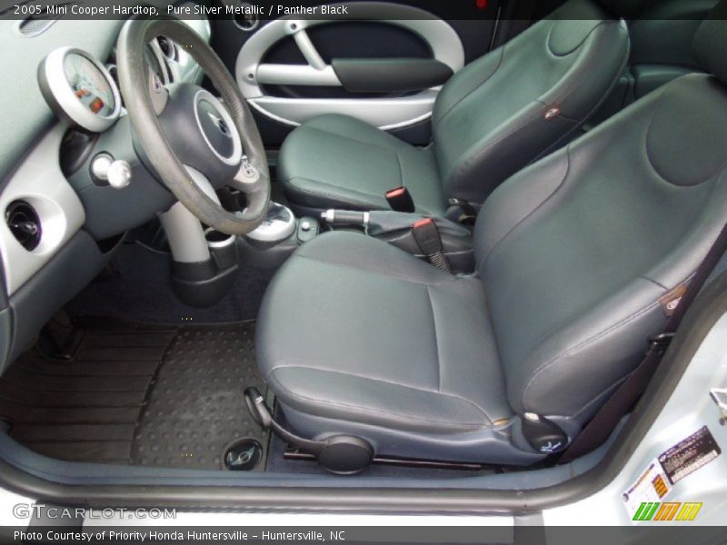 Pure Silver Metallic / Panther Black 2005 Mini Cooper Hardtop