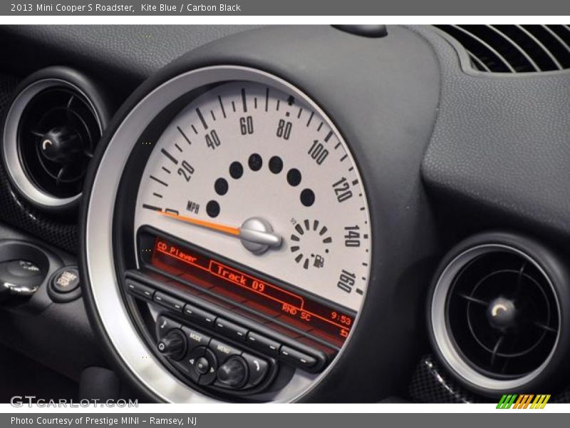 Kite Blue / Carbon Black 2013 Mini Cooper S Roadster