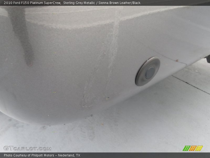 Sterling Grey Metallic / Sienna Brown Leather/Black 2010 Ford F150 Platinum SuperCrew