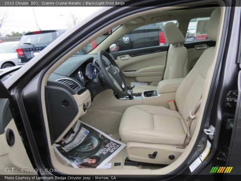 Granite Crystal Metallic / Black/Light Frost Beige 2013 Chrysler 300