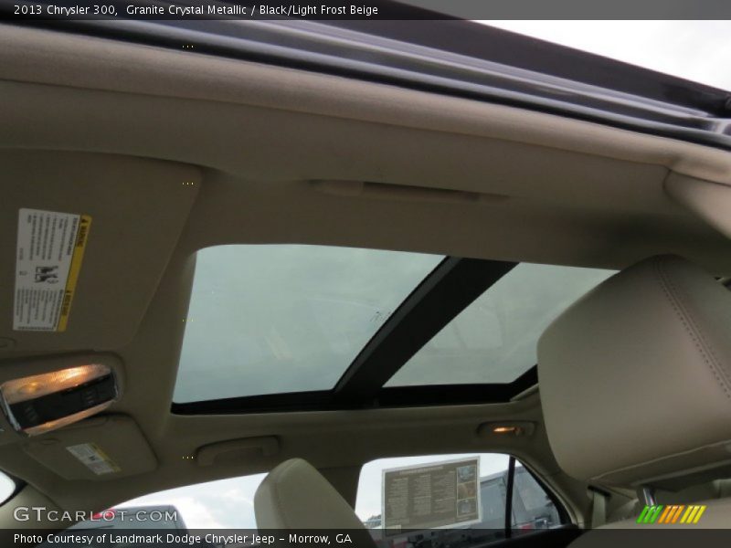 Granite Crystal Metallic / Black/Light Frost Beige 2013 Chrysler 300