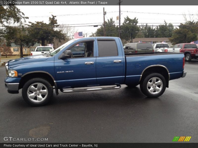  2004 Ram 1500 SLT Quad Cab 4x4 Atlantic Blue Pearl