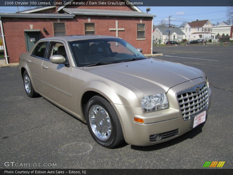 Linen Gold Metallic / Dark Slate Gray/Light Graystone 2006 Chrysler 300 Limited