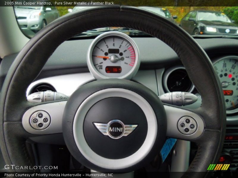 Pure Silver Metallic / Panther Black 2005 Mini Cooper Hardtop