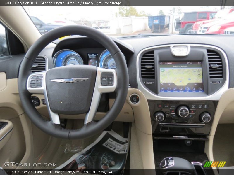 Granite Crystal Metallic / Black/Light Frost Beige 2013 Chrysler 300
