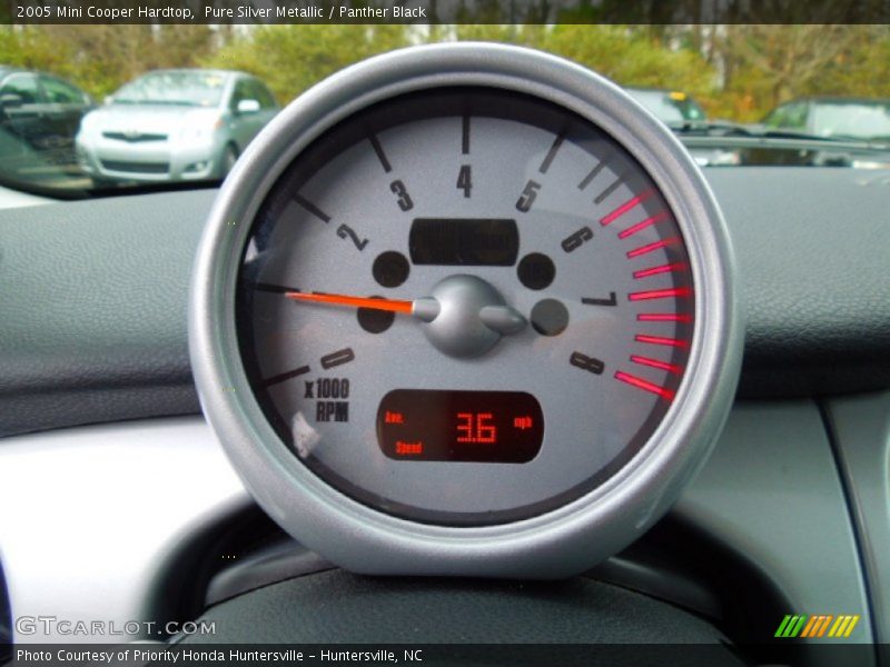 Pure Silver Metallic / Panther Black 2005 Mini Cooper Hardtop