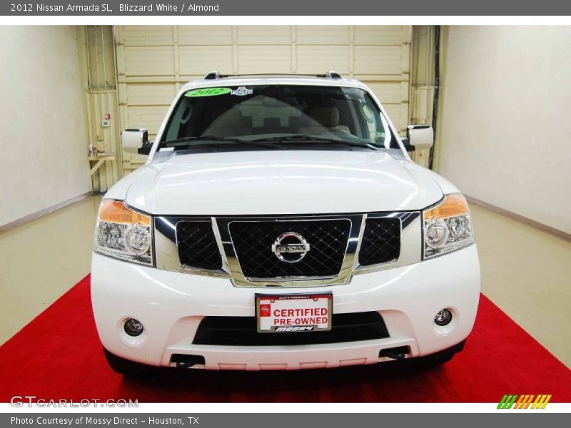 Blizzard White / Almond 2012 Nissan Armada SL