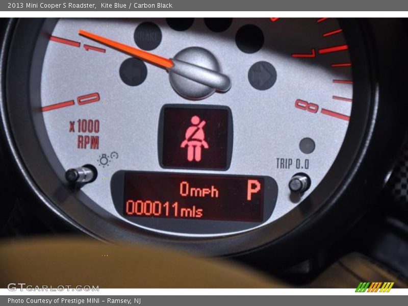 Kite Blue / Carbon Black 2013 Mini Cooper S Roadster