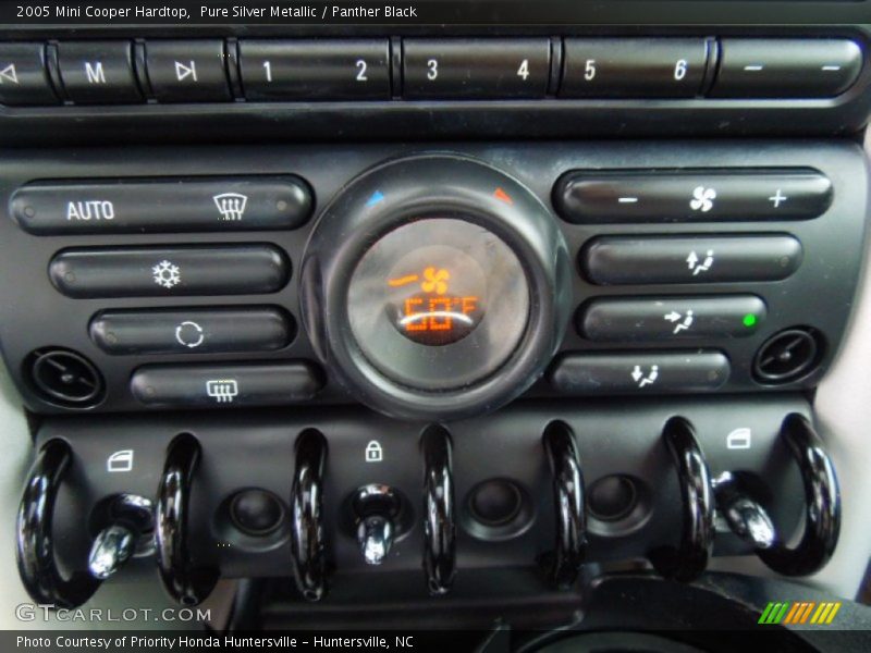 Pure Silver Metallic / Panther Black 2005 Mini Cooper Hardtop