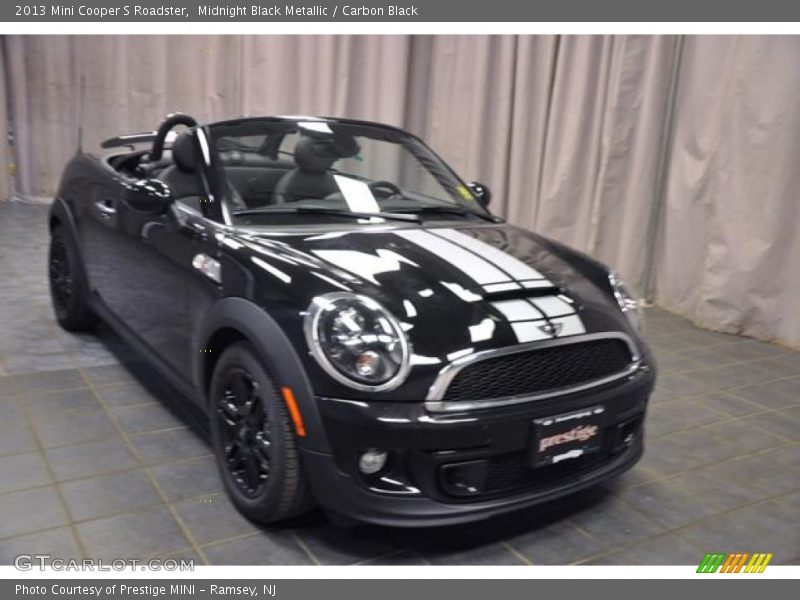 Midnight Black Metallic / Carbon Black 2013 Mini Cooper S Roadster