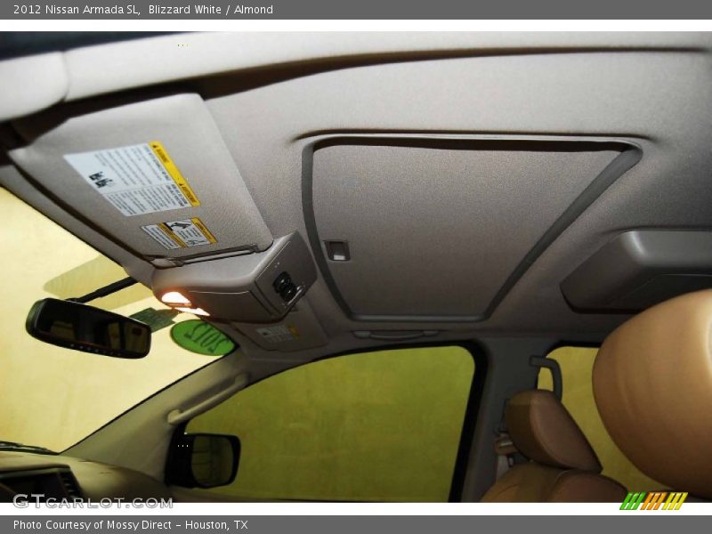 Blizzard White / Almond 2012 Nissan Armada SL