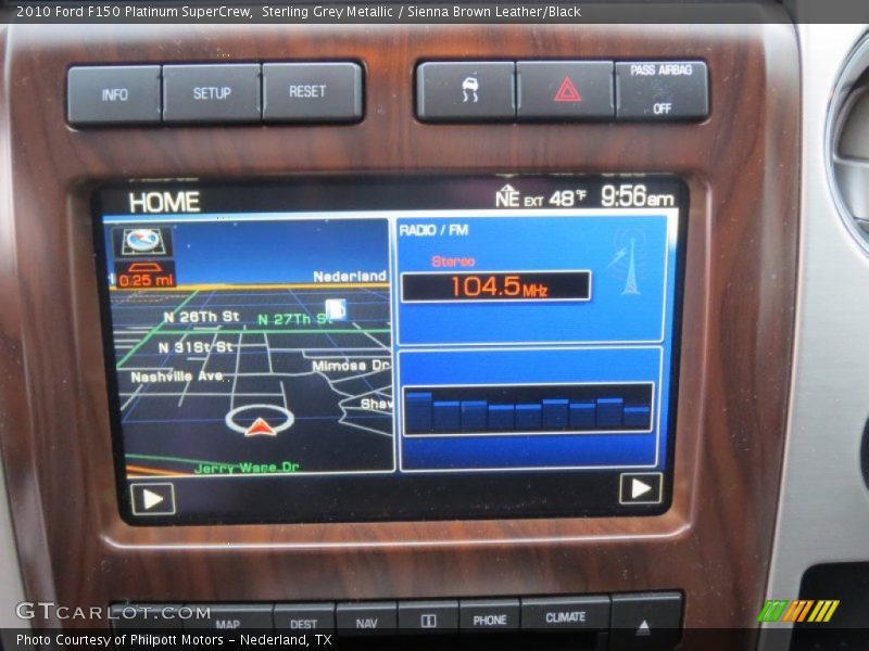 Navigation of 2010 F150 Platinum SuperCrew