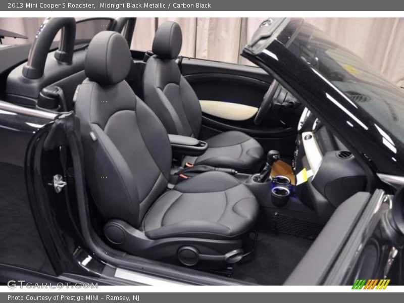 Midnight Black Metallic / Carbon Black 2013 Mini Cooper S Roadster