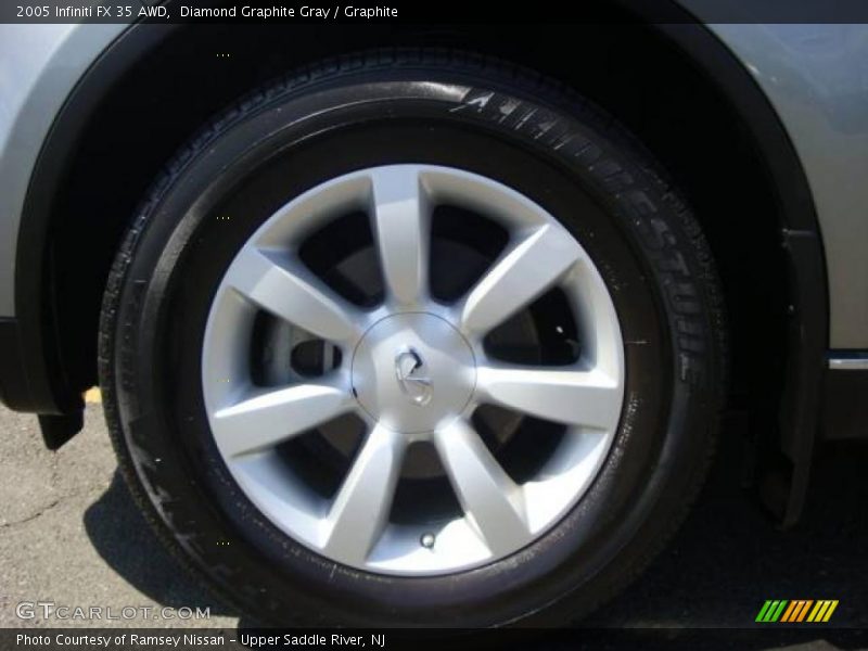 Diamond Graphite Gray / Graphite 2005 Infiniti FX 35 AWD