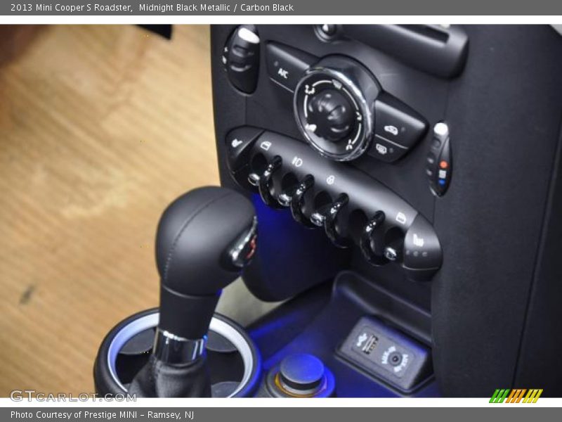 Midnight Black Metallic / Carbon Black 2013 Mini Cooper S Roadster