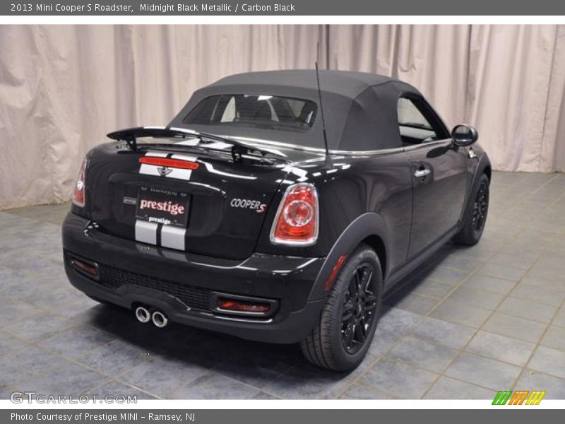 Midnight Black Metallic / Carbon Black 2013 Mini Cooper S Roadster