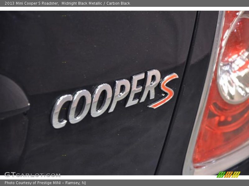 Midnight Black Metallic / Carbon Black 2013 Mini Cooper S Roadster