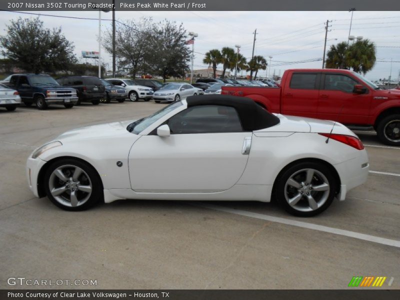  2007 350Z Touring Roadster Pikes Peak White Pearl