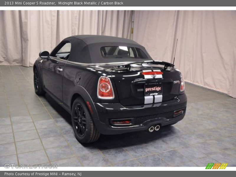 Midnight Black Metallic / Carbon Black 2013 Mini Cooper S Roadster