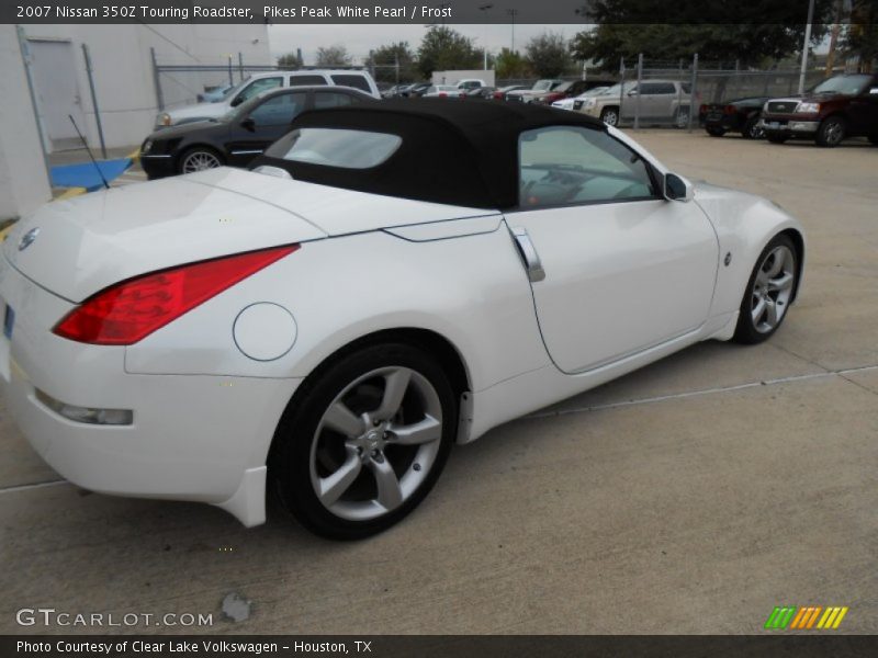 Pikes Peak White Pearl / Frost 2007 Nissan 350Z Touring Roadster