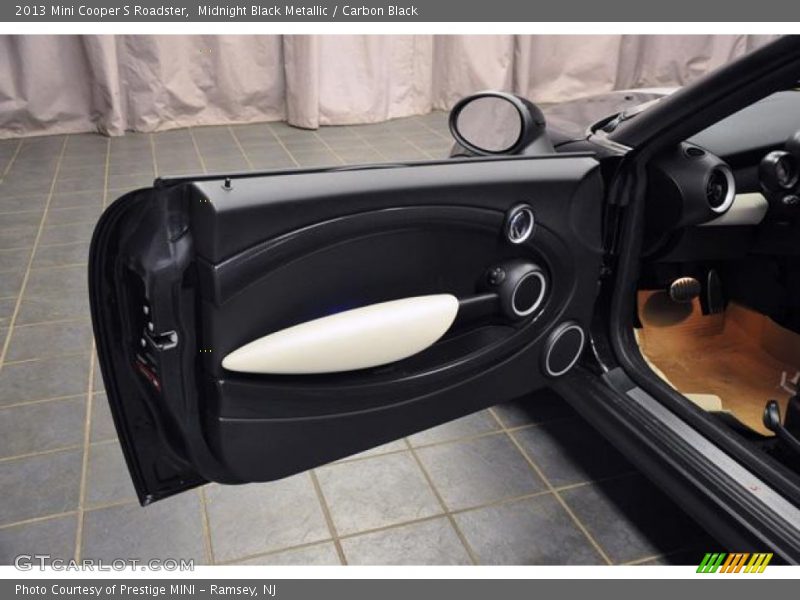 Midnight Black Metallic / Carbon Black 2013 Mini Cooper S Roadster